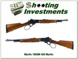 Marlin Model 1895M 450 Marlin JM Marked Ported 18.5” Rifle w Big Loop and Peep - 1 of 4