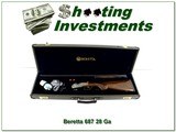 Beretta S 687 EL Gold Pigeon II 28 Ga 30” O/U Shotgun w Case and Chokes - 1 of 4