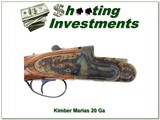 Kimber Marias Grade II 20 Ga O/U 30” Sidelock Shotgun w Case and Chokes - 1 of 4