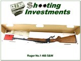 Ruger No. 1 S 460 S&W 20” Rifle 2017 NIB w Rings Appears Unfired Rare - 1 of 4