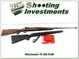 Winchester Model 70 Pre 64 Custom 338 RUM 27” w Extra Stock and More - 1 of 4