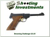 Browning Challenger Belgium 22 LR 6.75” Pistol Excellent 1973 - Image 1 of 4