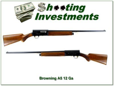 Browning A5 Light Twelve 12 Ga Belgium 1966 30” Appears Unfired - Image 1 of 4
