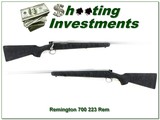 Remington Model 700 VSSF 223 Rem 26” Stainless HB Rifle Excellent - Image 1 of 4