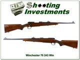 Winchester Model 70 Carbine Short Action 243 Win 20” Rifle 1984 - Image 1 of 4