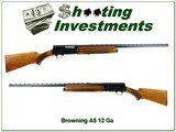 Browning A5 Light Twelve 12 Ga Belgium 30” VR 1967 Shotgun - Image 1 of 4