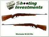 Winchester Model 88 Pre 64 243 Win 22” Lever Rifle 1957 - 1 of 4