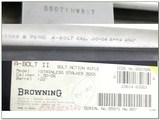 Browning A Bolt II Stainless Stalker 30-06 22” w BOSS NIB - 4 of 4