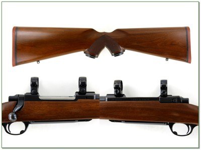 Ruger M77 300 Win Mag Red Pad 24” Rifle w Rings 1982 - Image 2 of 4