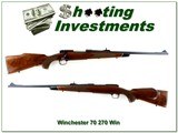 Winchester Model 70 Black Tip XTR 270 Win 22” Rifle 1978 - 1 of 4