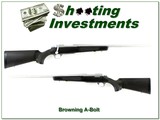 Browning A Bolt II Micro 223 WSSM Stainless Stalker 21” Rifle Rare - Image 1 of 4