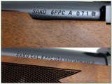 Sako Model 6PPC 6mm PPC 24” HB Rifle w Rings Excellent - 4 of 4