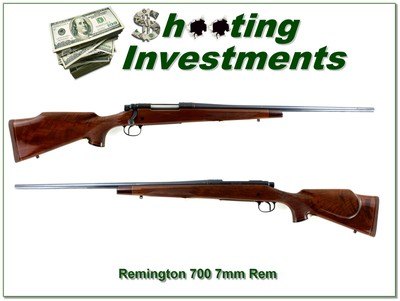 Remington Model 700 C Grade 7mm Rem 24” Custom Shop Rifle Excellent - Image 1 of 4