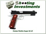 Kimber Custom Shop 1911 22 LR Rimfire Super 5” Threaded Pistol - 1 of 4
