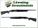 Browning Gold 10 Ga 3.5” Stalker Semi Auto Shotgun 28” Invector - 1 of 4