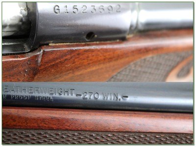 Winchester 70 XTR Featherweight 270 Win collector! - Image 4 of 4