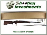 Winchester 70 Classic Featherweight New Haven Red Pad in box 270 WSM! - Image 1 of 4
