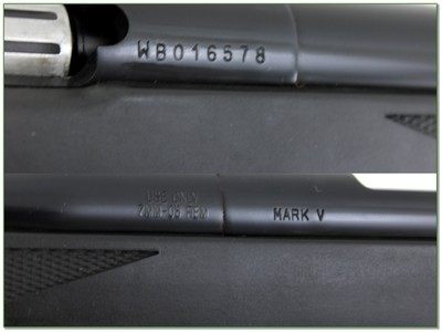Weatherby Mark V 7mm-08 Rem Synthetic 20” Lightweight Rifle Excellent - Image 4 of 4