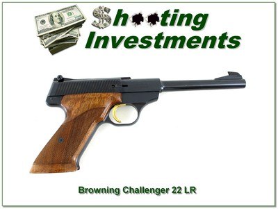 Browning Challenger 22 LR Belgium Pistol 6.75” 1968 Excellent - Image 1 of 4
