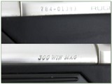 Ruger M77 Mark II 300 Win Stainless Skeleton 24” Rifle w Rings 1996 - Image 4 of 4