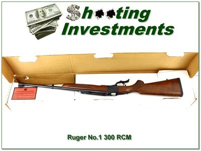Ruger No. 1 A Light Sporter 300 RCM 22” Rifle Excellent w Box 2011 - Image 1 of 4