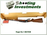 Ruger No. 1 A Light Sporter 300 RCM 22” Rifle Excellent w Box 2011 - Image 1 of 4