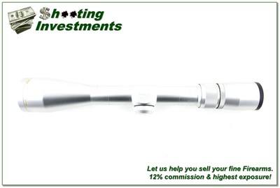 Nikon Pre Monarch 3-9x40mm Silver Japan Rifle Scope w Duplex Reticle and Covers - Image 4 of 4