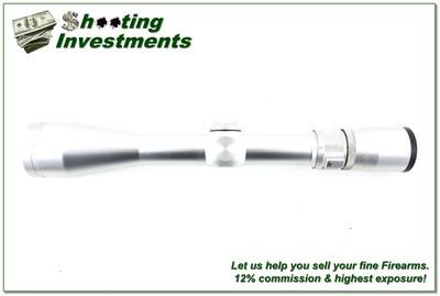Nikon Pre Monarch 3-9x40mm Silver Japan Rifle Scope w Duplex Reticle and Covers - Image 2 of 4