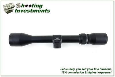 Weaver 3-9x40mm Matte Rifle Scope w Duplex Reticle and Covers - Image 4 of 4