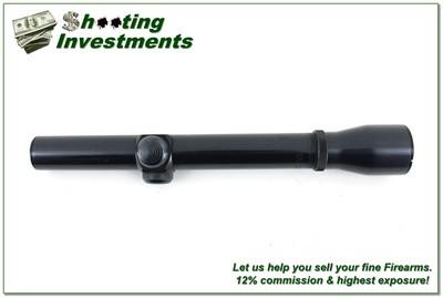 Vintage Weaver K2.5 60B 2.5x Steel USA El Paso TX Rifle Scope w Fine Reticle - Image 3 of 4
