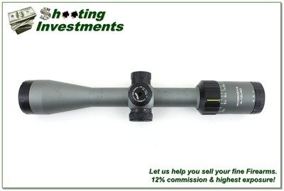 Sig Sauer Whiskey 3 4-12x40mm Graphite Rifle Scope w Illuminated Quadplex Reticle - Image 2 of 5