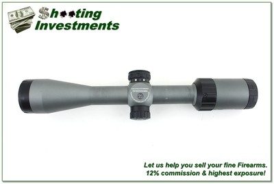 Sig Sauer Whiskey 3 4-12x40mm Graphite Rifle Scope w Illuminated Quadplex Reticle - Image 4 of 5