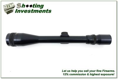 Vintage Weaver V9-I 3-9x Steel USA Rifle Scope w AO and Fine Reticle - Image 1 of 4