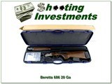 Beretta 686 Silver Pigeon Sporting 20 Ga 30” w Box, Case, and Chokes Excellent - 1 of 4