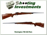 Remington Model 700 C Grade 222 Rem Custom Shop 24” Rifle Excellent - Image 1 of 4
