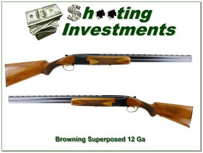 Browning Superposed 12 Ga Belgium 28” Skeet / Skeet 1965 Excellent RKLT - Image 1 of 4