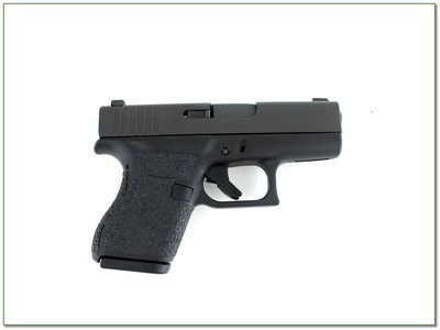 Glock 43 9mm 3.41” Semi Auto Pistol w Trijicon Sites and Box and Extra Magazine - Image 2 of 4