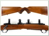 Ruger M77 Early Flat Bolt 243 Win 22” Rifle w Rings Second Year 1969 Rare - 2 of 4
