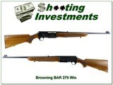 Browning BAR 270 Win Grade II Belgium 22” 1970 Rifle