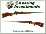 Weatherby Mark V Deluxe 300 Wby Mag 24” XX Wood Figure - 1 of 4