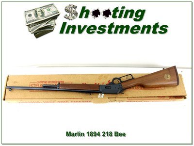 Marlin 1894CL Classic 218 Bee NRA 22” Rifle JM ANIB 1991 - Image 1 of 4