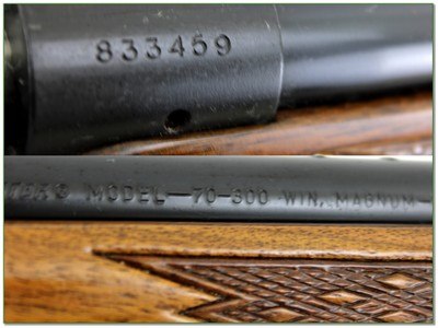 Winchester Model 70 300 Win Mag Red Letter 24” Rifle Like New 1965 - Image 4 of 4