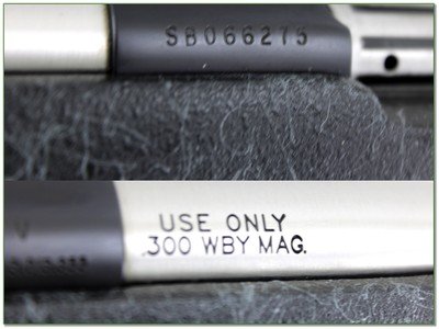 Weatherby Mark V Accumark Left Hand LH 300 Wby Mag 28” w Accubrake - Image 4 of 4