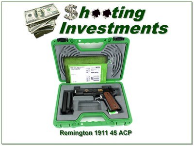 Remington Model 1911 R1 45 ACP 5” 2012 NWTF Commemorative Pistol NIB - Image 1 of 4