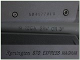 Remington 870 Express Magnum 12 Ga 20” w Magpul Furniture - Image 4 of 4