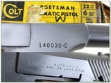 Colt Targetsman 1959 made 22 LR collector unfired in box! - Image 4 of 4