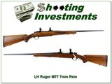 Ruger M77 Mark II LH 7mm Rem Mag 24” Rifle 1993 Excellent w Rings - Image 1 of 4
