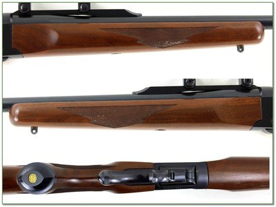 Ruger No. 1 22 Hornet Red Pad 26” Rifle w Rings 1990 Excellent Wood - Image 3 of 4