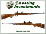 Sako Forester L579 Deluxe 308 Win Bofors Steel 23” Excellent w Rings - 1 of 4
