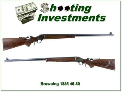 Browning 1885 BCPR 40-65 Black Powder Case Color 30” HB Rifle Excellent - Image 1 of 4